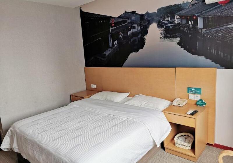 Отель Greentree Inn Jiangsu Suzhou International Film City South Jinshan Road Express