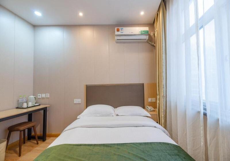 בית מלון כפרי Greentree Inn Shandong Jining Railway Station Express