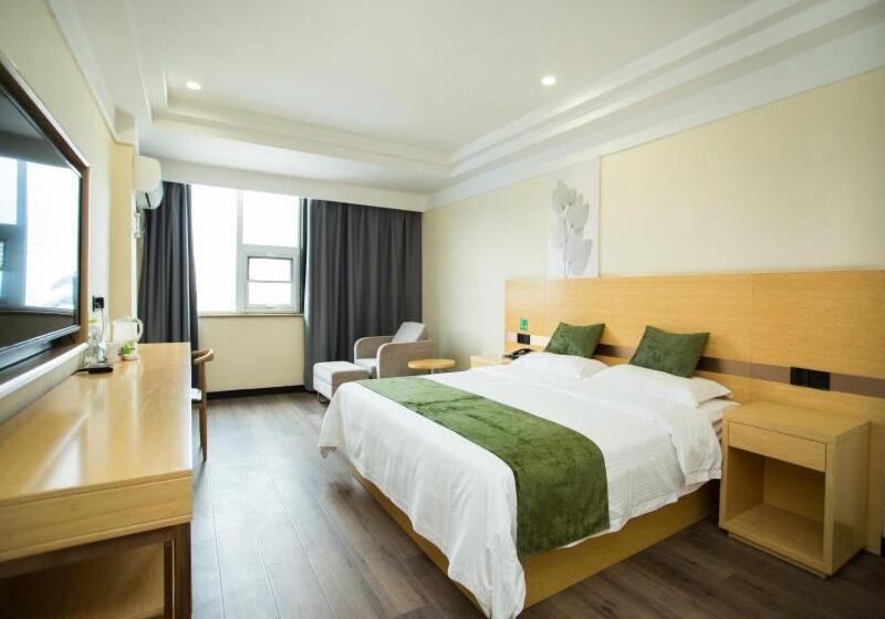 בית מלון כפרי Greentree Inn Shandong Linyi Bus Station Express