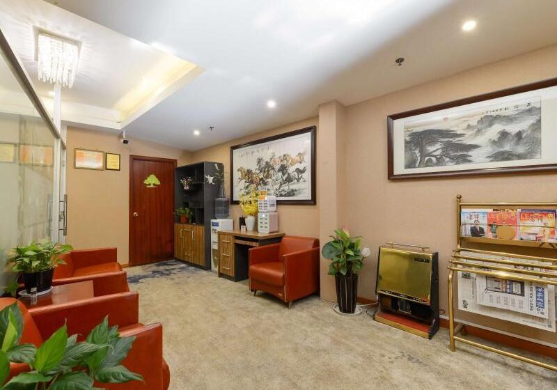 호텔 Greentree Inn Shanghai South Railway Station Xujiahui Stadium Subway Station Shell