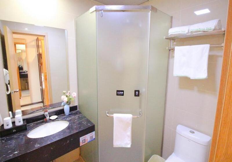 酒店 Greentree Inn Jiangsu Suzhou Industrial Park Qingjian Lake Express