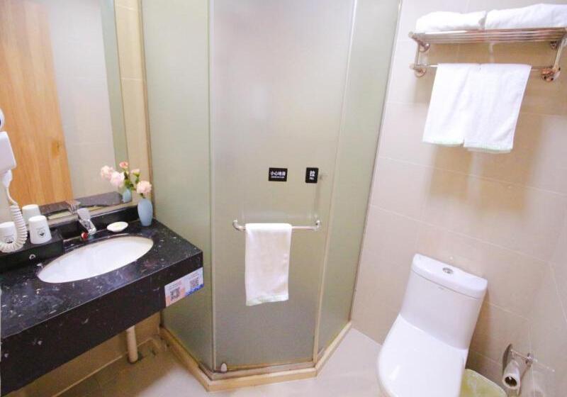 酒店 Greentree Inn Jiangsu Suzhou Industrial Park Qingjian Lake Express