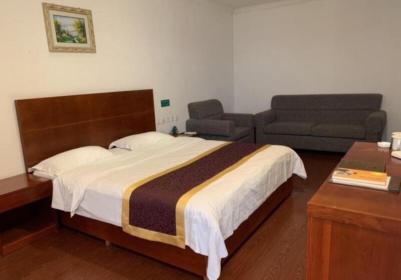 호텔 Greentree Inn Shanxi Taiyuan Tongluo Bay Business