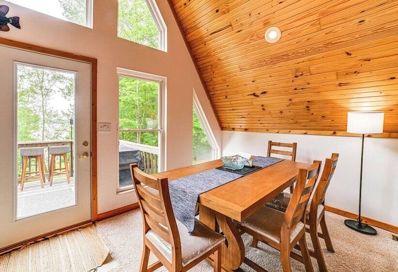 A Frame Cadiz Cabin On Lake Barkley W/ Boat Dock!