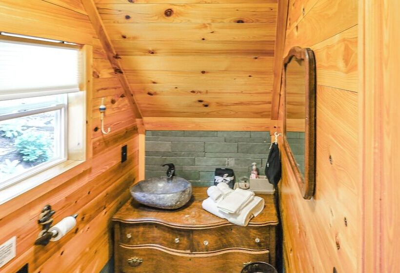 Lakefront Sparta Cabin W/ Private Beach & Dock!