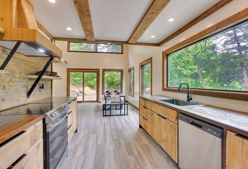 Modern Louisville Home On 3 Acres W/ Gas Fire Pit!