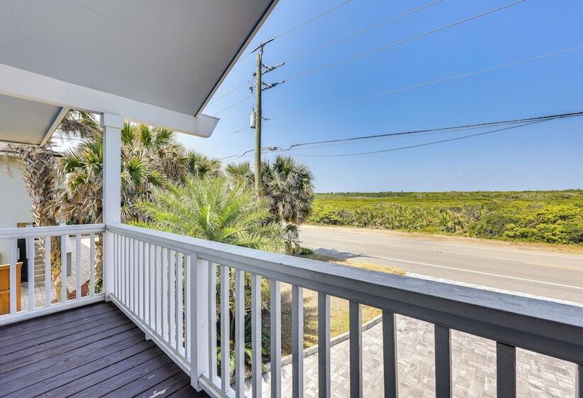 Oceanfront Ponte Vedra Beach Home W/ Deck & Views!