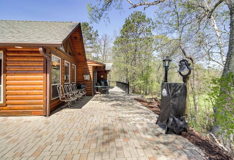 Private Lakefront Emily Home W/ Yard & Fire Pit!