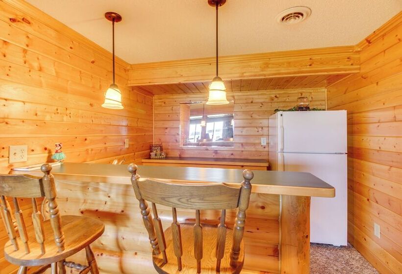Private Lakefront Emily Home W/ Yard & Fire Pit!