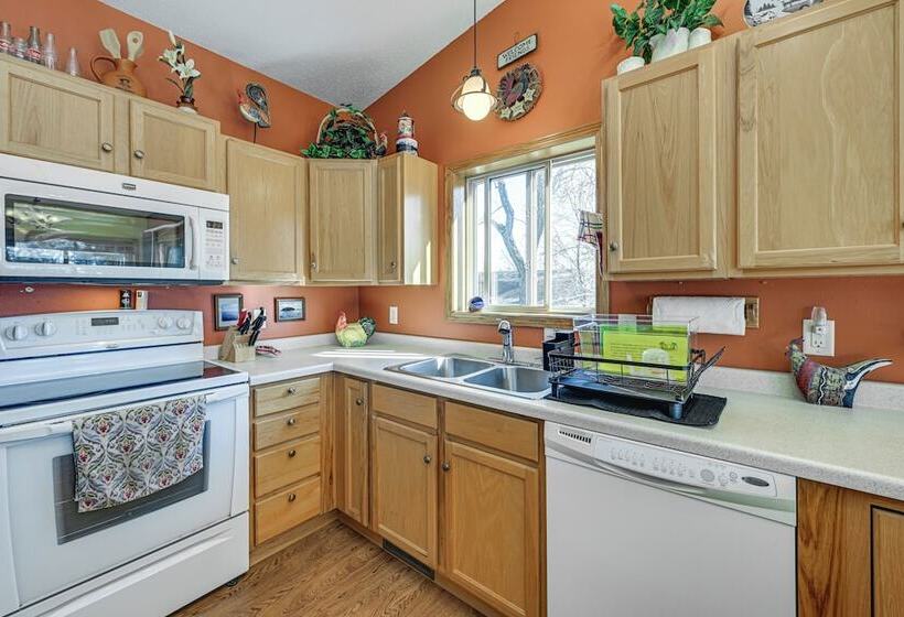 Lake Wissota Home W/ Private Dock + Fire Pit!