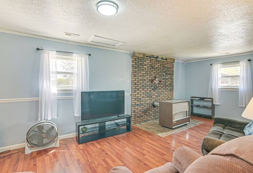 Pet Friendly West Virginia Home   Patio & Fire Pit
