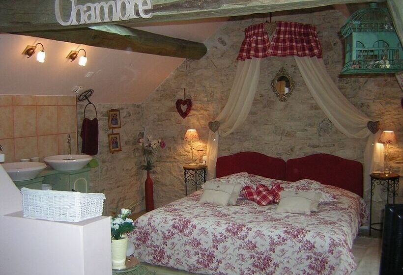 פנסיון Chambres Du Domaine Saint Anges