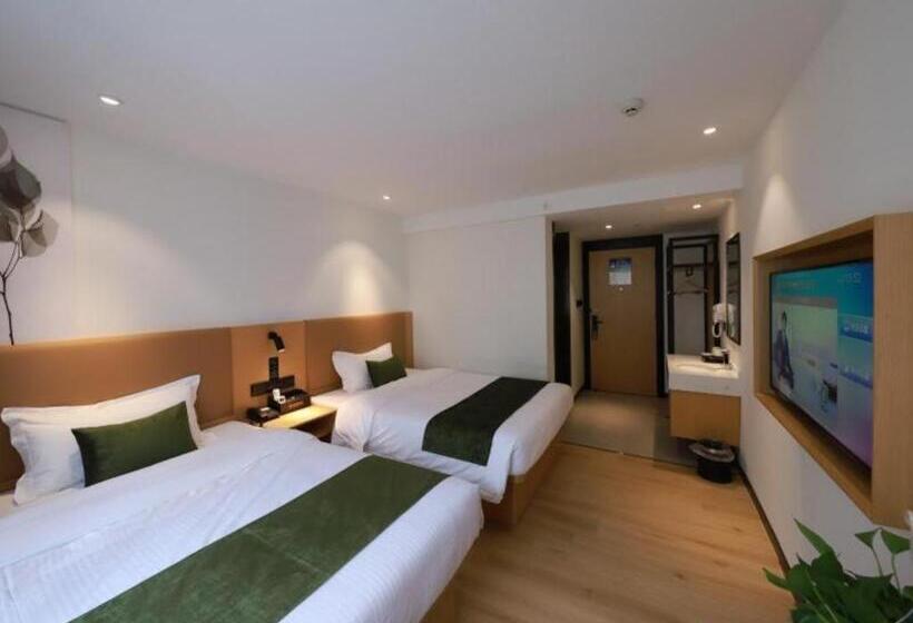 Отель Green Tree Inn Guangxi Wuzhou 2nd Xinxing Road Liangguang Market