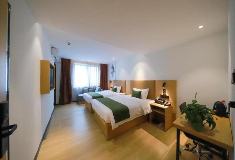 ホテル Green Tree Inn Guangxi Wuzhou 2nd Xinxing Road Liangguang Market