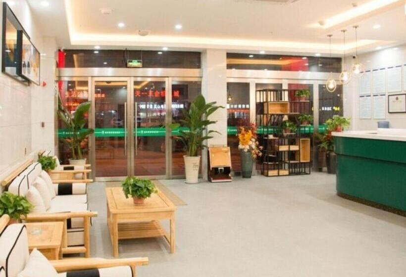 فندق Greentree Inn Express Guannan County Xinwan Bei Road