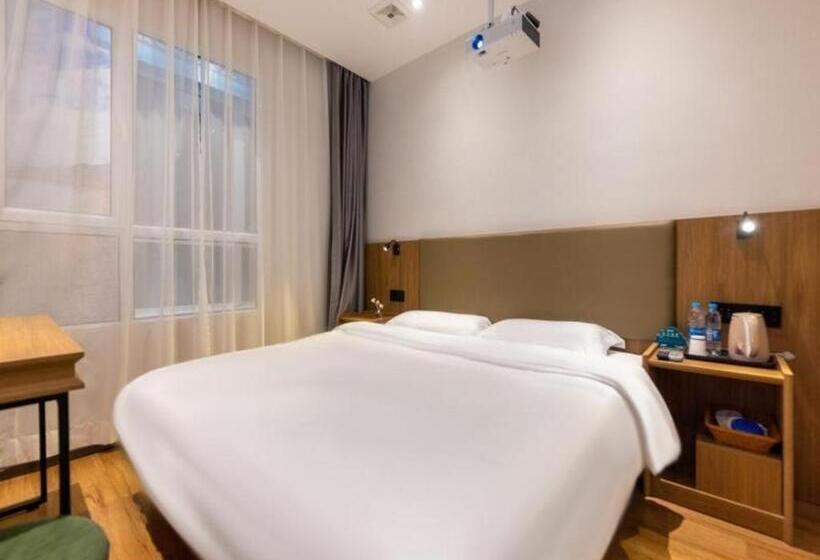 בית מלון כפרי Greentree Inn Express Lanzhou West Passenger Station Lanzhou Center