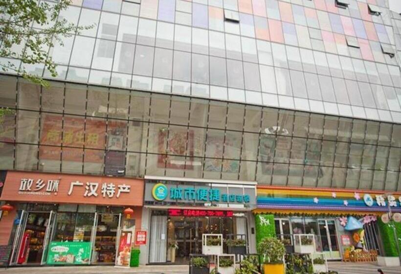Отель City Comfort Inn Guanghan Sanxingdui Bailun Plaza