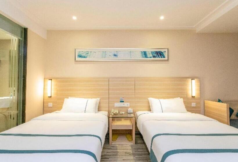 בית מלון כפרי City Comfort Inn Yulin Rong County Bus Terminal Xiujiang Bridge