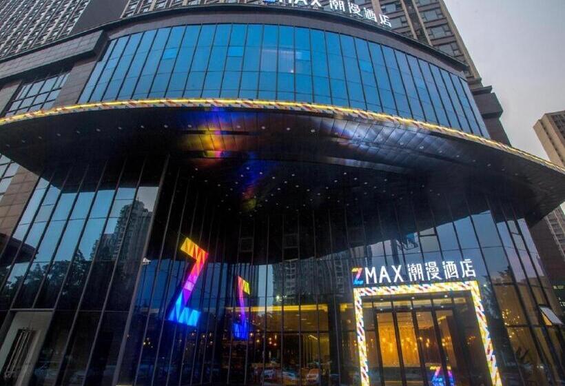 בית מלון כפרי Zmax Qingyuan Guangqing Railway Station