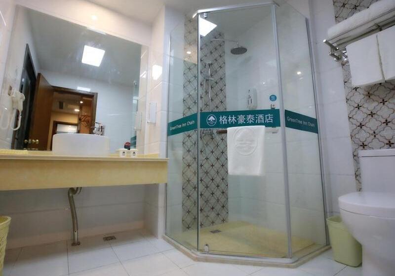 酒店 Greentree Inn Jiangsu Nantong Haimen Shanghe Plaza Express