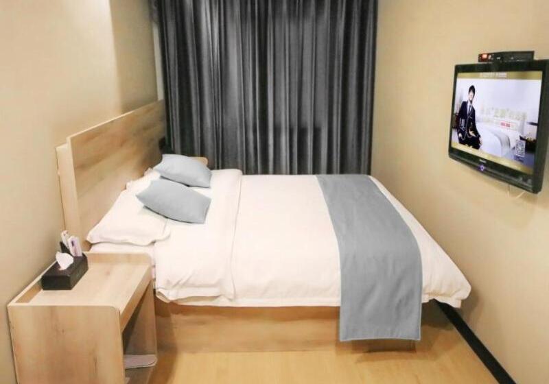 בית מלון כפרי Greentree Inn Shandong Zaozhuang Tengzhou Fuqian Road Longquan Square Business