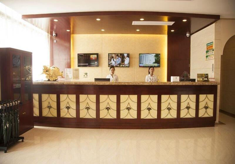 בית מלון כפרי Greentree Inn Shandong Zoucheng Railway Station Huochang Road Business