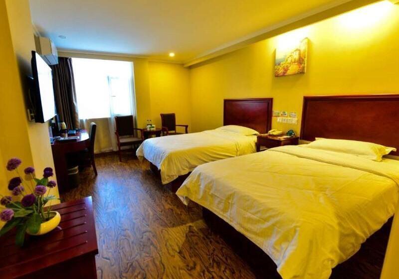 בית מלון כפרי Greentree Inn Shandong Zoucheng Railway Station Huochang Road Business