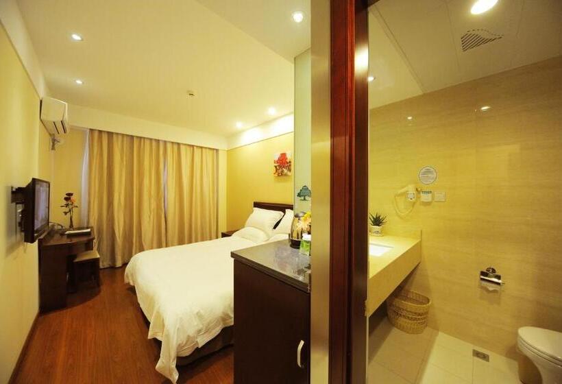 호텔 Greentree Inn Shanghai West Huaxia Road Metro Station Express