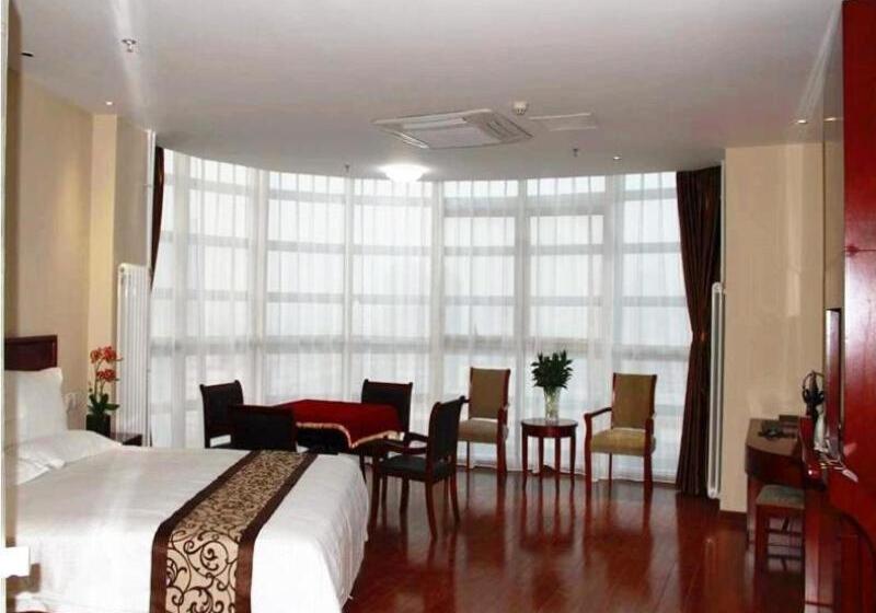 בית מלון כפרי Greentree Inn Tianjin Jinghai Jinqiao International Trade Center