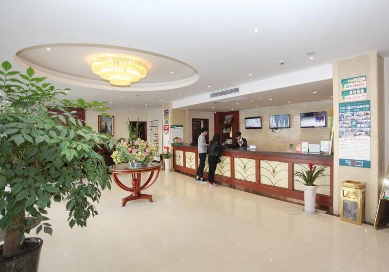 Отель Greentree Inn Anhui Xuancheng Jixi Guangming Palace Business