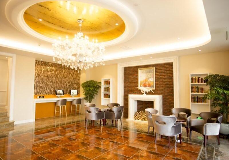 בית מלון כפרי Greentree Inn Yancheng Jianhu Oubaoliya Zunyuan Express