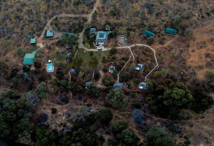 ホテル Baluleni Safari Lodge