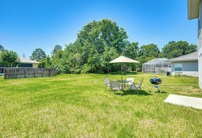 Sunny Palm Coast Home: 10 Mi To Flagler Beach!