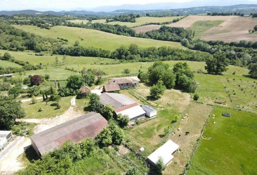 צימר Chambre Kiko   Vue Sur Jardin Et Montagne Aurignac