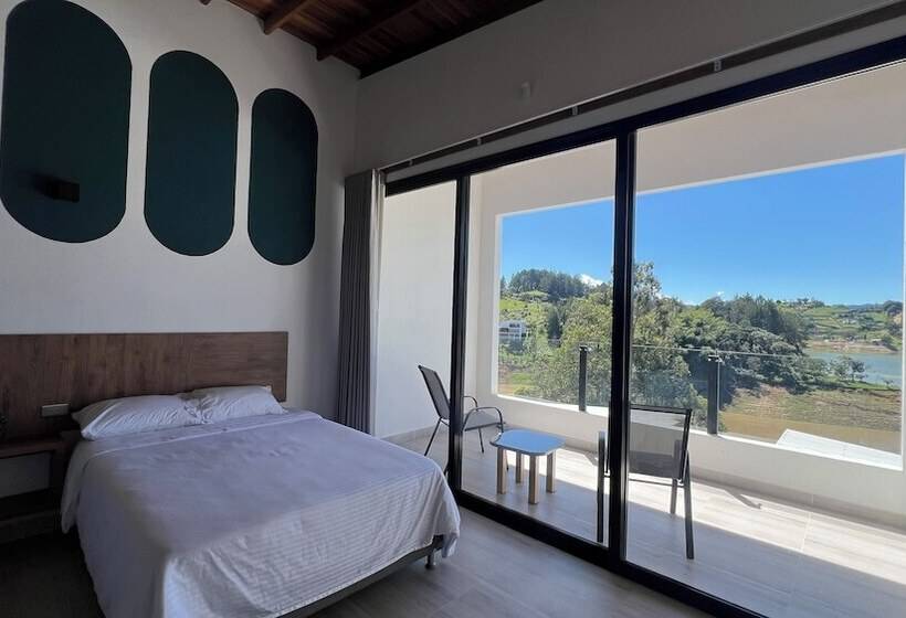펜션 Viajero Guatapé Hostel & Lake Club
