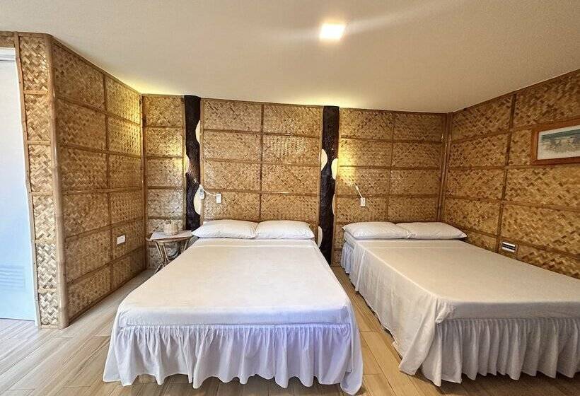 تختخواب و صبحانه Bamboo House Beach Lodge & Restaurant