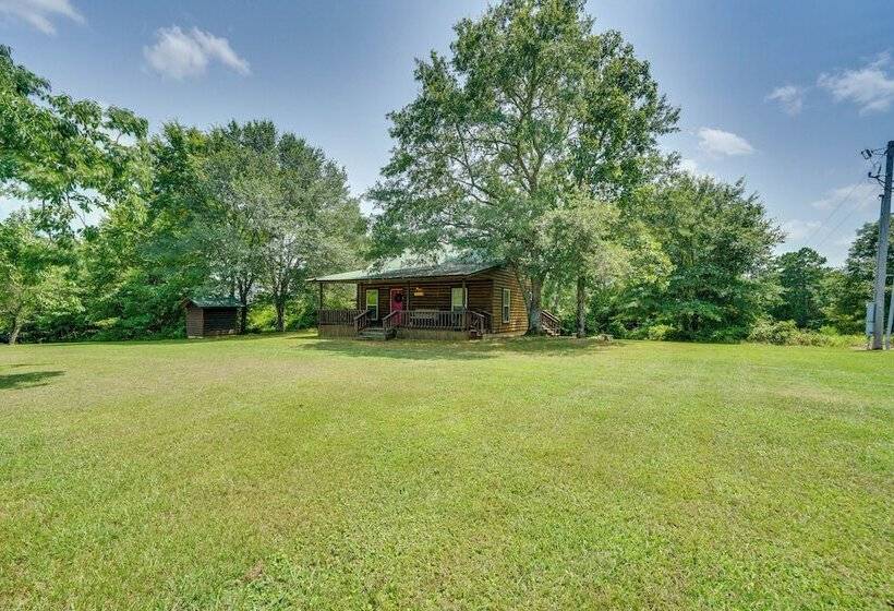 Picturesque Oklahoma Cabin On 80 Acres W/ Views!
