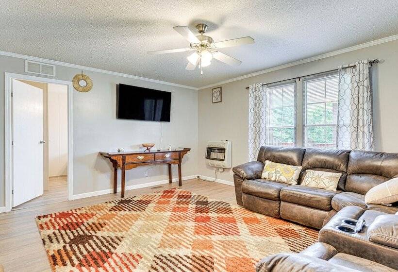 Large Yard + Fire Pit: Hot Springs Home