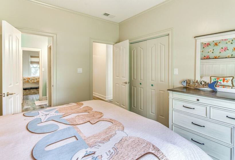 Walk To Marina: Pet Friendly Little River Home!