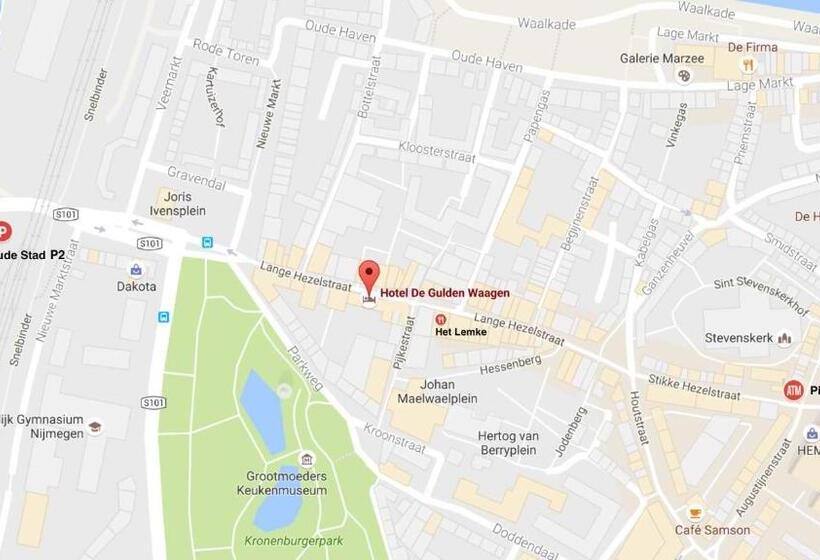 هتل De Gulden Waagen