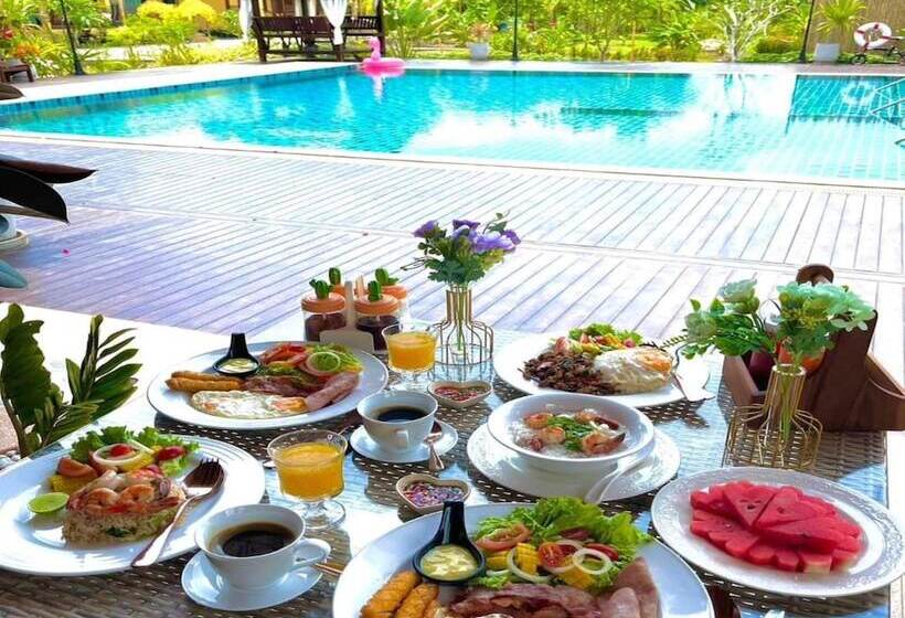 ホテル Capital O 75518 Baan Rose Resort Ao Luk