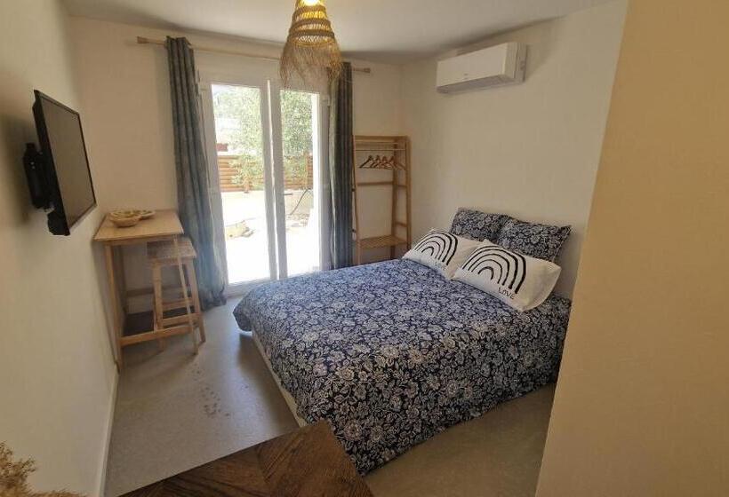 تختخواب و صبحانه Chambre Indépendante Avec Sdb, Cuisine Et Terrasse