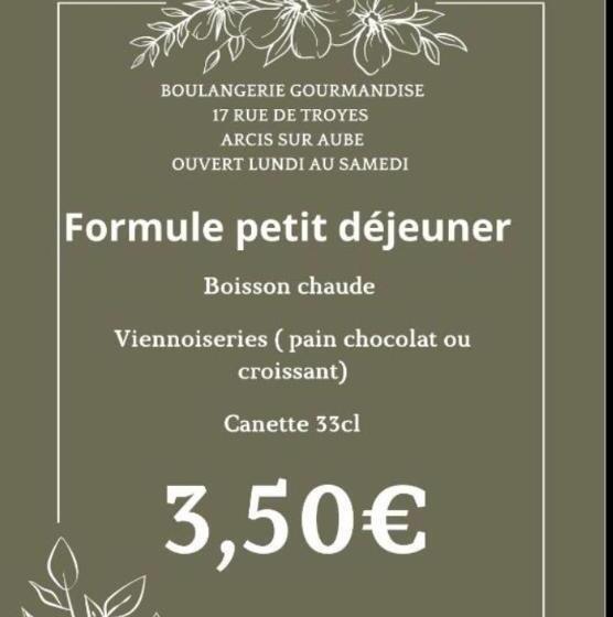پانسیون Chambre D Hôtes Arcis Sur Aube