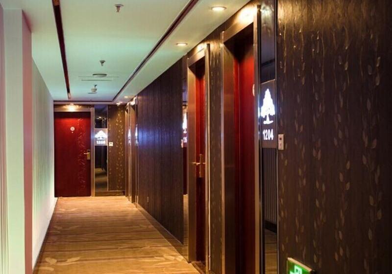 ホテル Greentree Inn Shandong Zibo Railway Station Jinjing Avenue Business