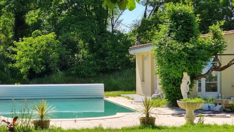 تختخواب و صبحانه Bergerac Chambres D Hôtes Ibis D Or