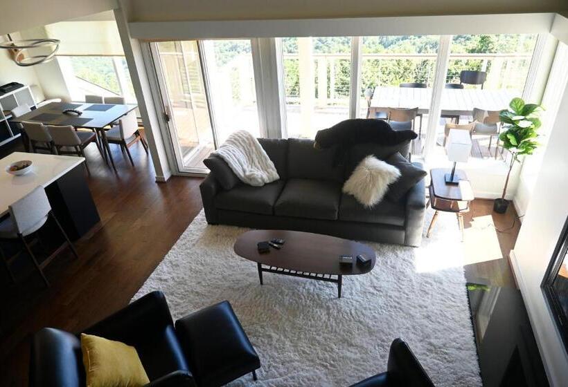 酒店 Sauna, Dog Friendly Amazing Views To Ski Slopes