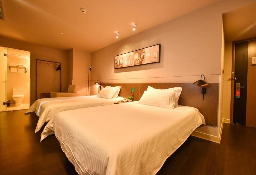 ホテル Jinjiang Inn Haikou Binhai Avenue Qilou Old Street