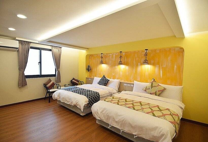 تختخواب و صبحانه No. 21 Jiaoxi Hot Spring Homestay