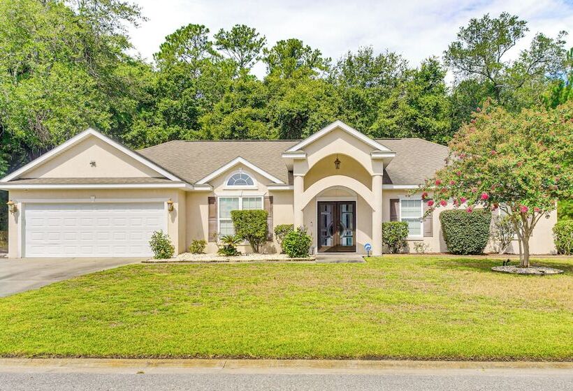 Luxe Brunswick Home ~ 14 Mi To Jekyll Island!