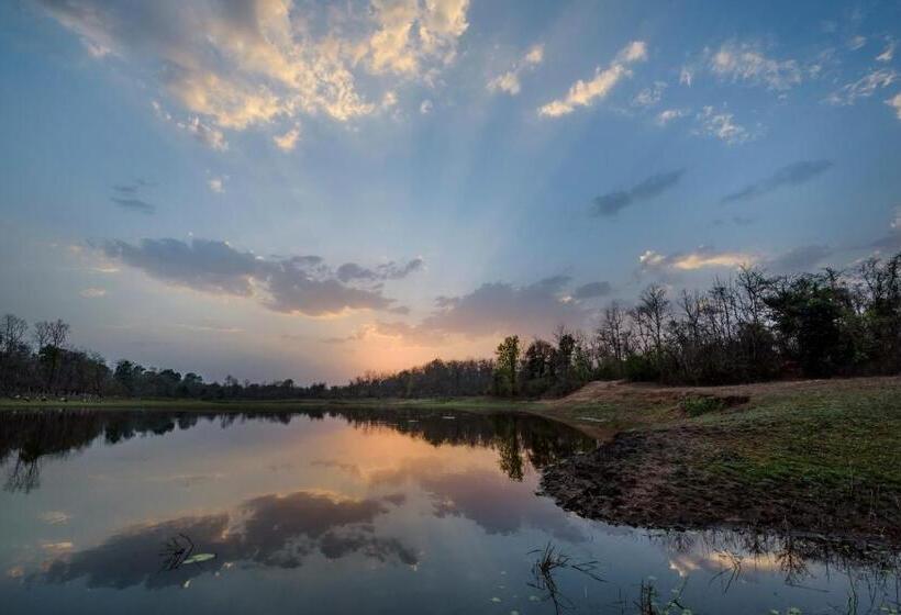 リゾートホテル The Riverwood Forest Retreat Pench